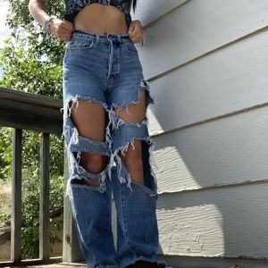 PacSun Baggy Ripped Jeans